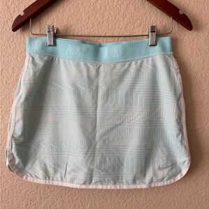 Nike Aqua Patterned Skort
